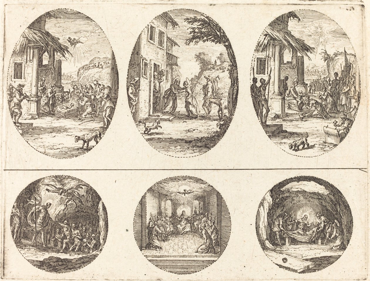 Tajemnice Męki Pańskiej, c. 1631. autorstwa Jacques Callot