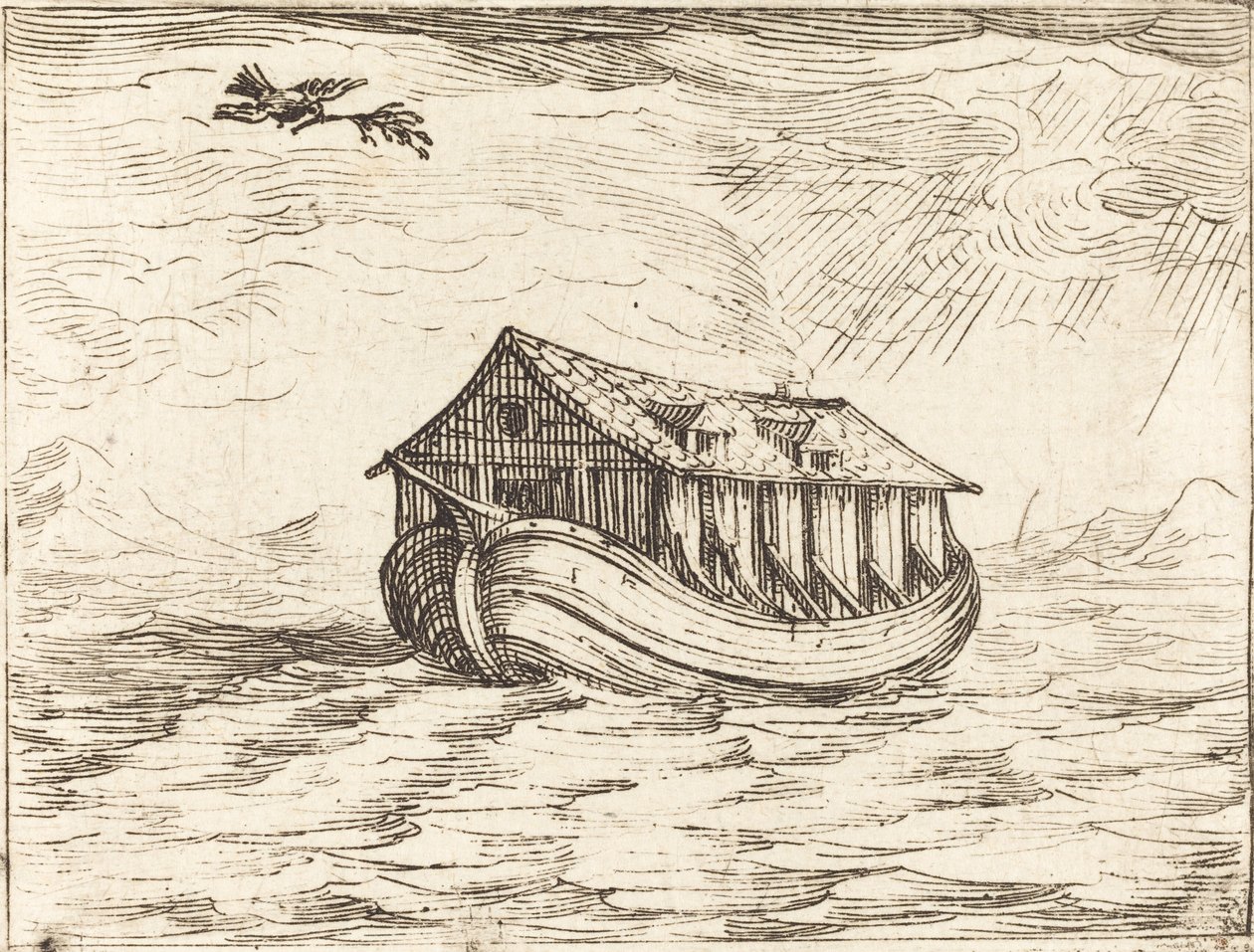 Arka Noego autorstwa Jacques Callot