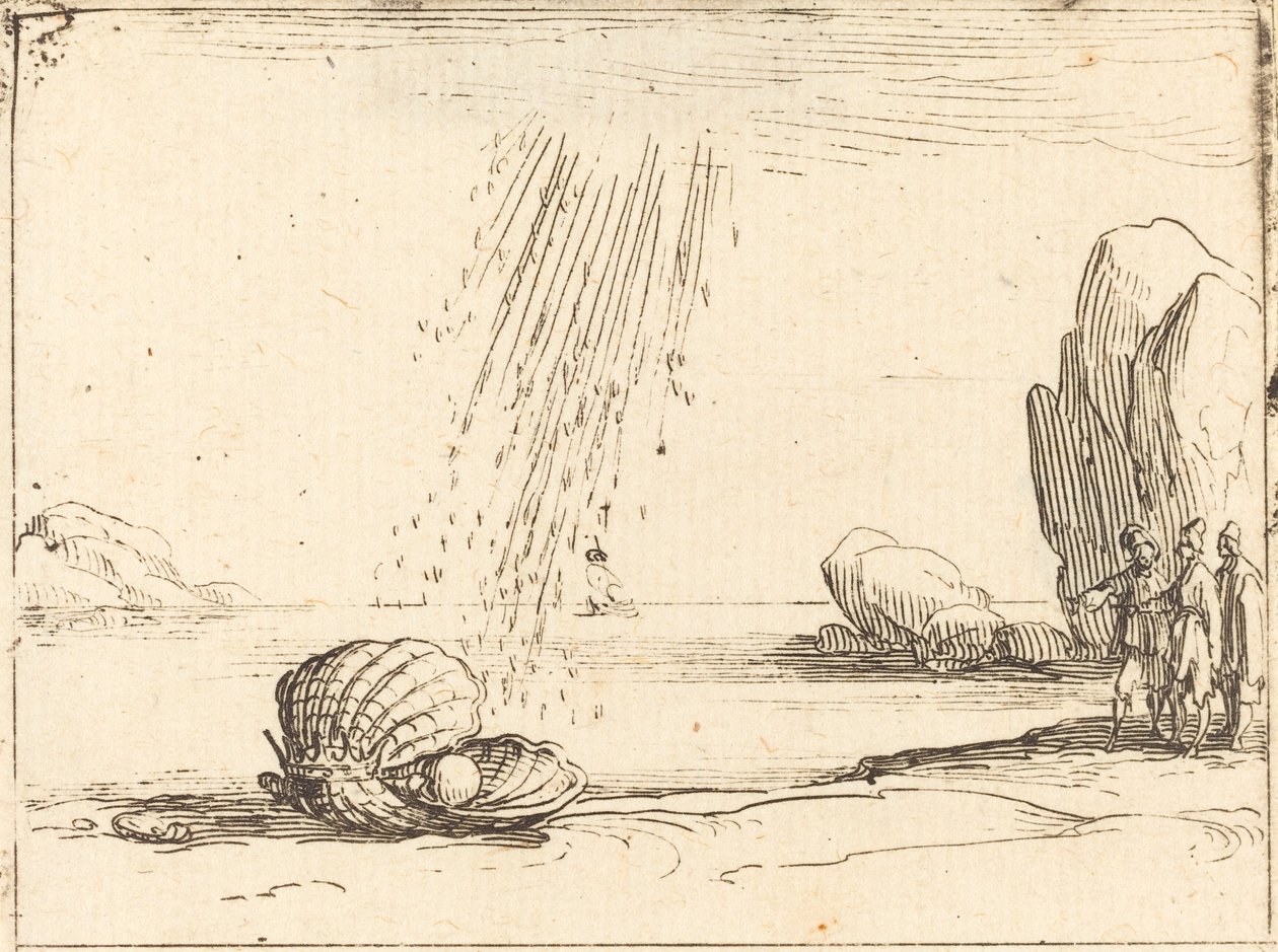 Ostryga z Perłą autorstwa Jacques Callot