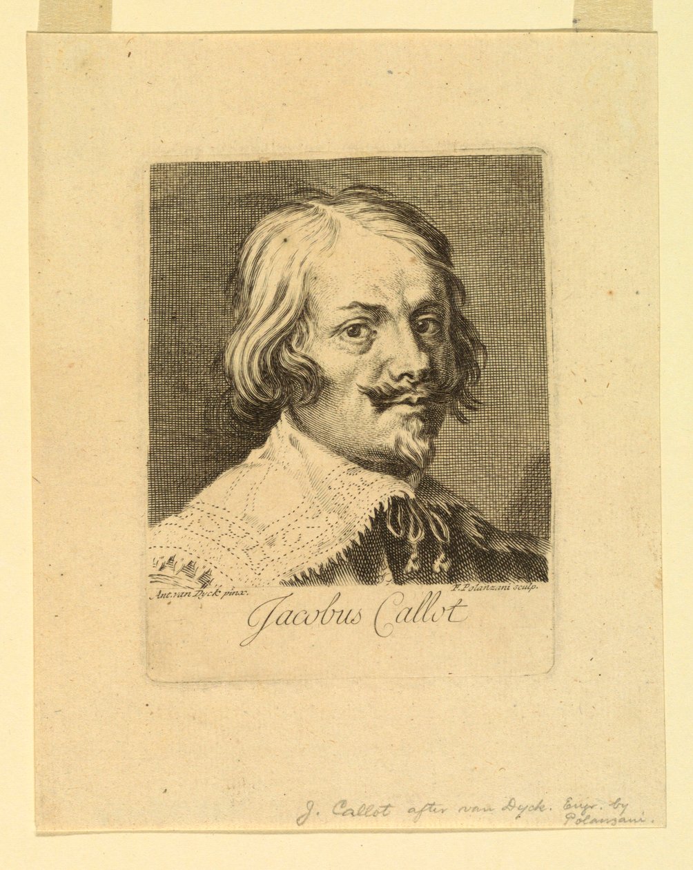 Portret Jacquesa Callota autorstwa Jacques Callot