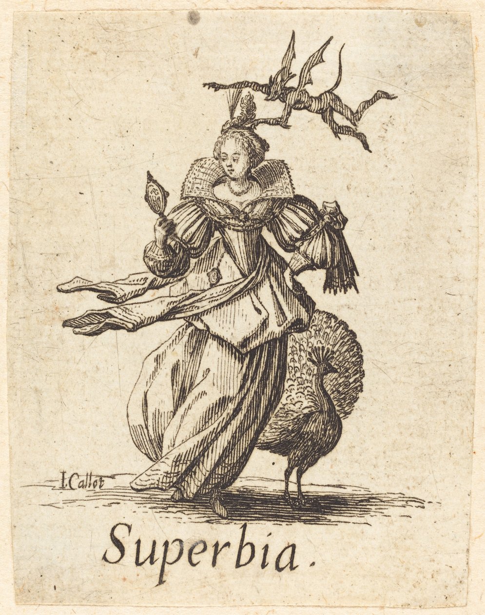 Duma (próżność) autorstwa Jacques Callot