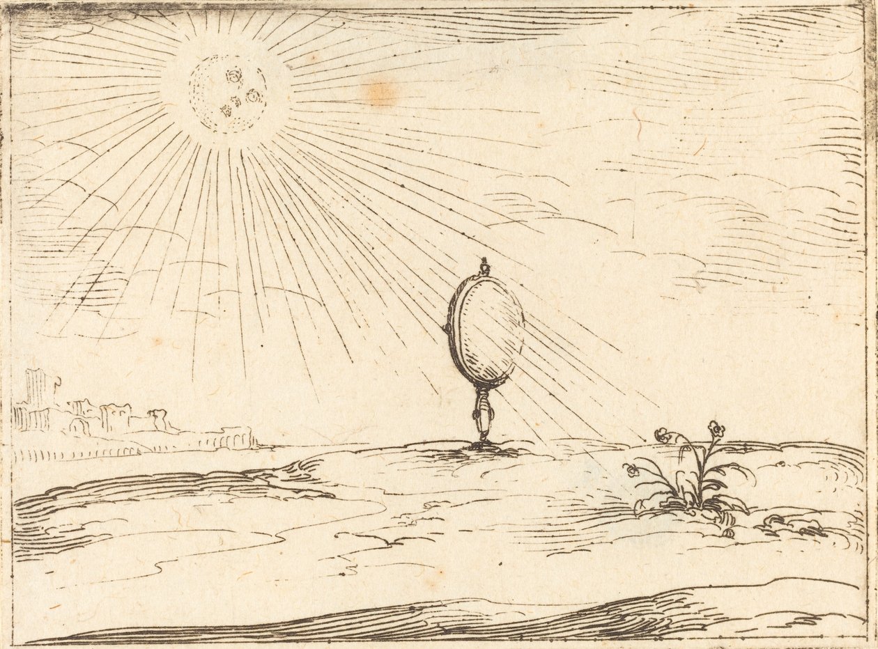 Promienie słońca autorstwa Jacques Callot