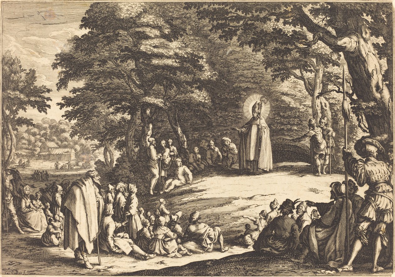 Święty Amond autorstwa Jacques Callot