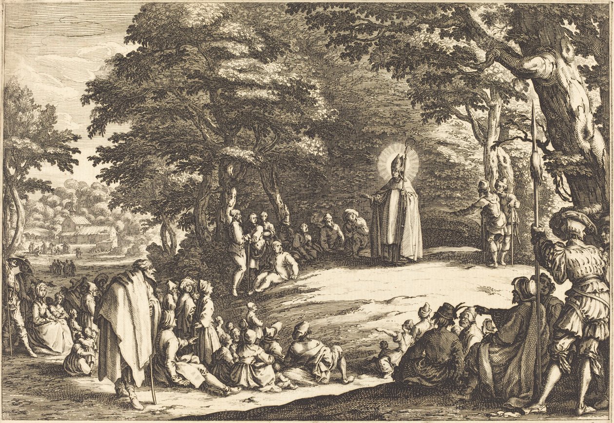 Święty Amond autorstwa Jacques Callot