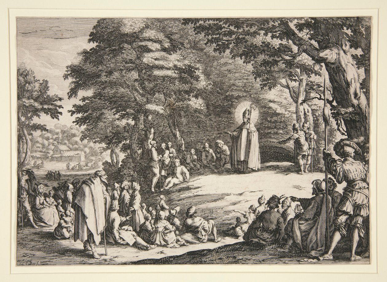 Święty Amond autorstwa Jacques Callot