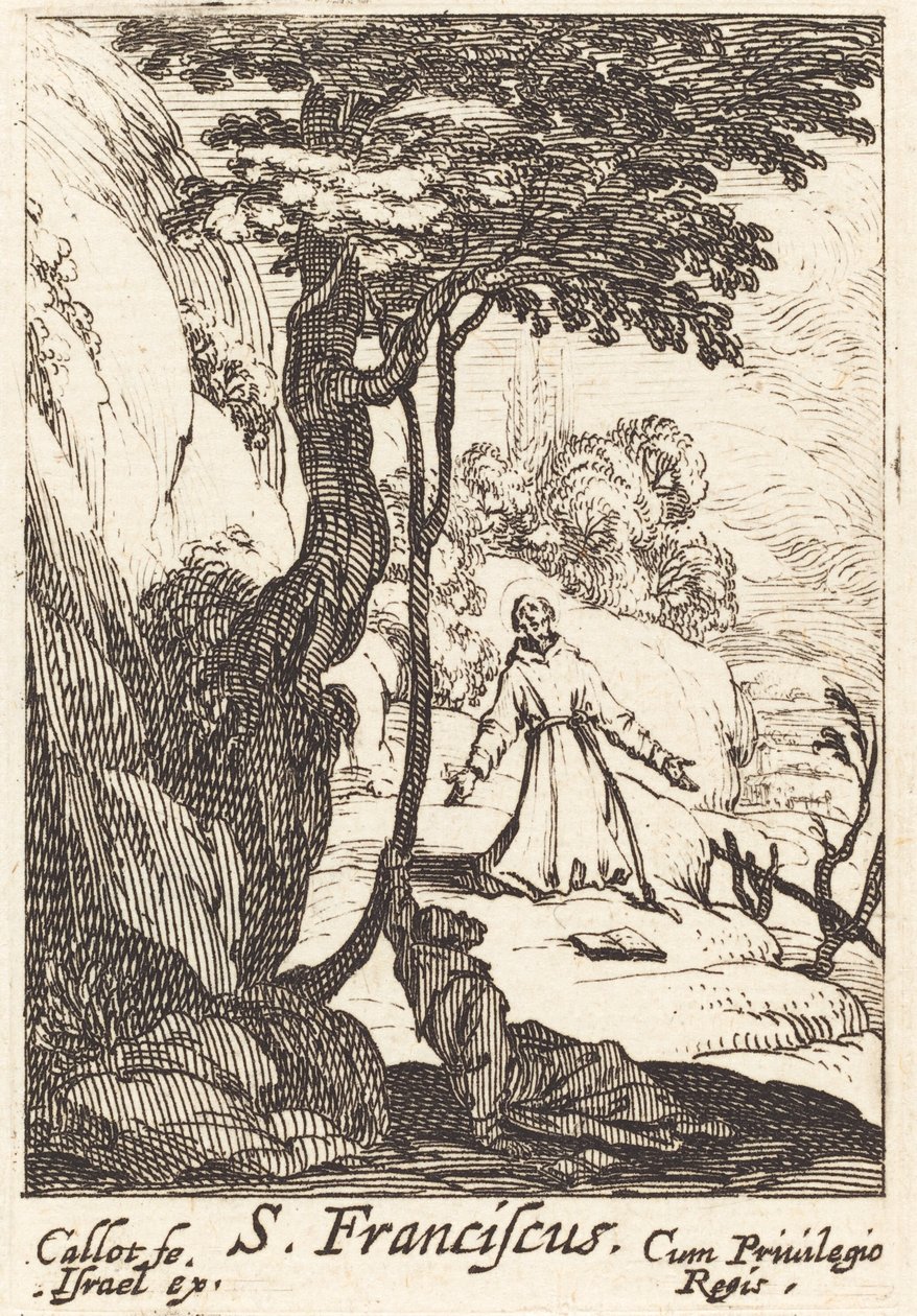 Św. 1632. autorstwa Jacques Callot