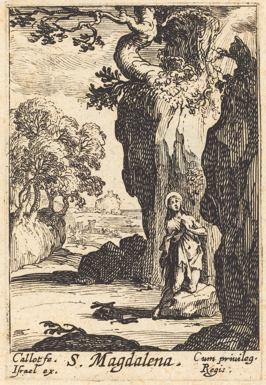 Św. Maria Magdalena autorstwa Jacques Callot