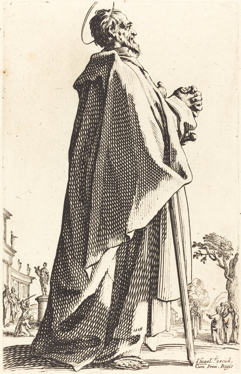 Św. Mateusz autorstwa Jacques Callot