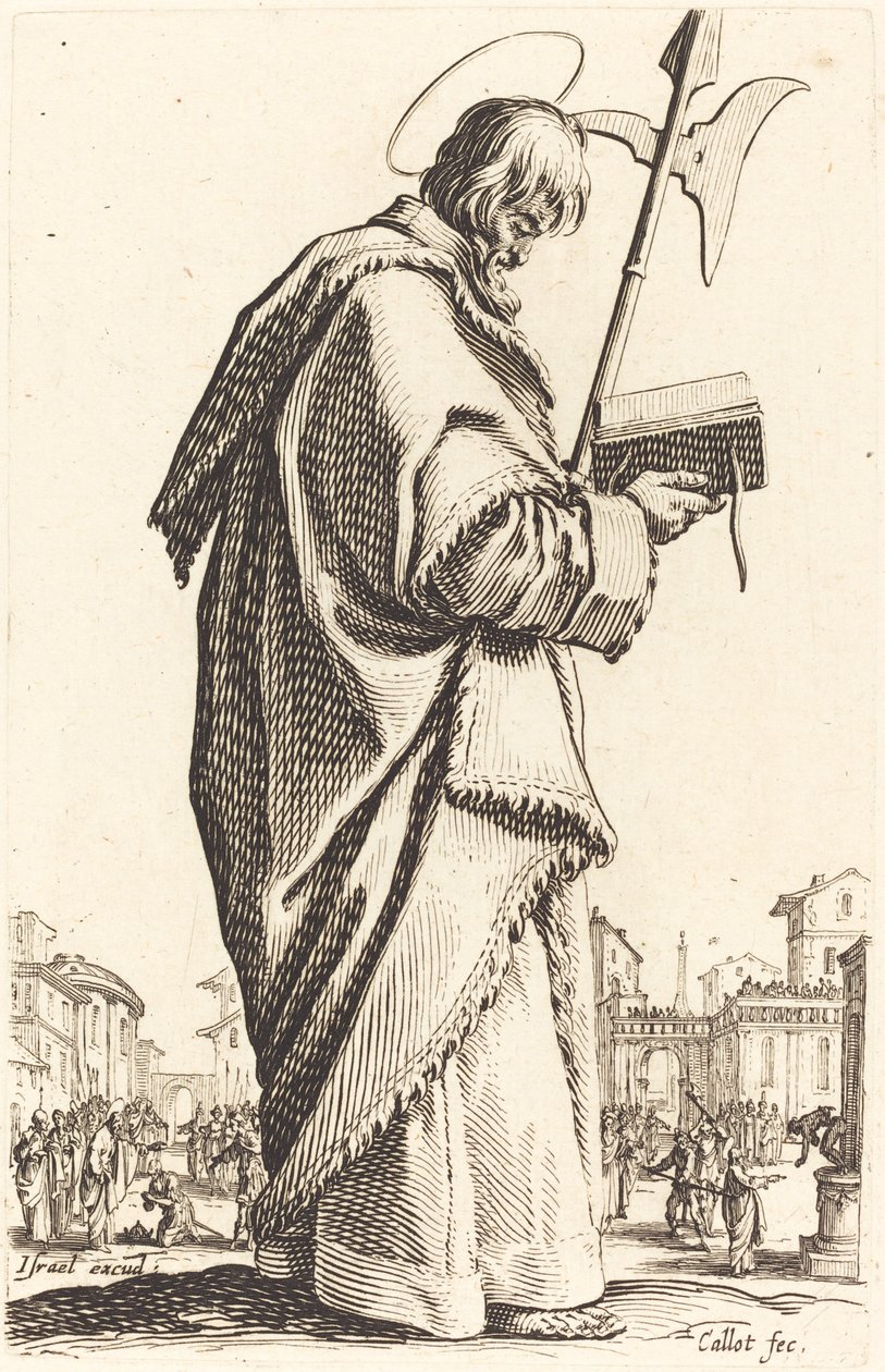 Święty Maciej autorstwa Jacques Callot