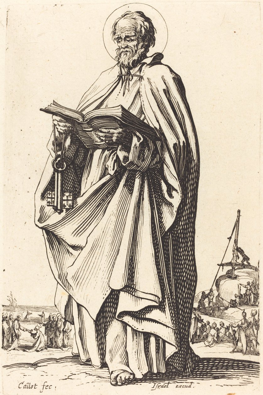 Święty Piotr autorstwa Jacques Callot