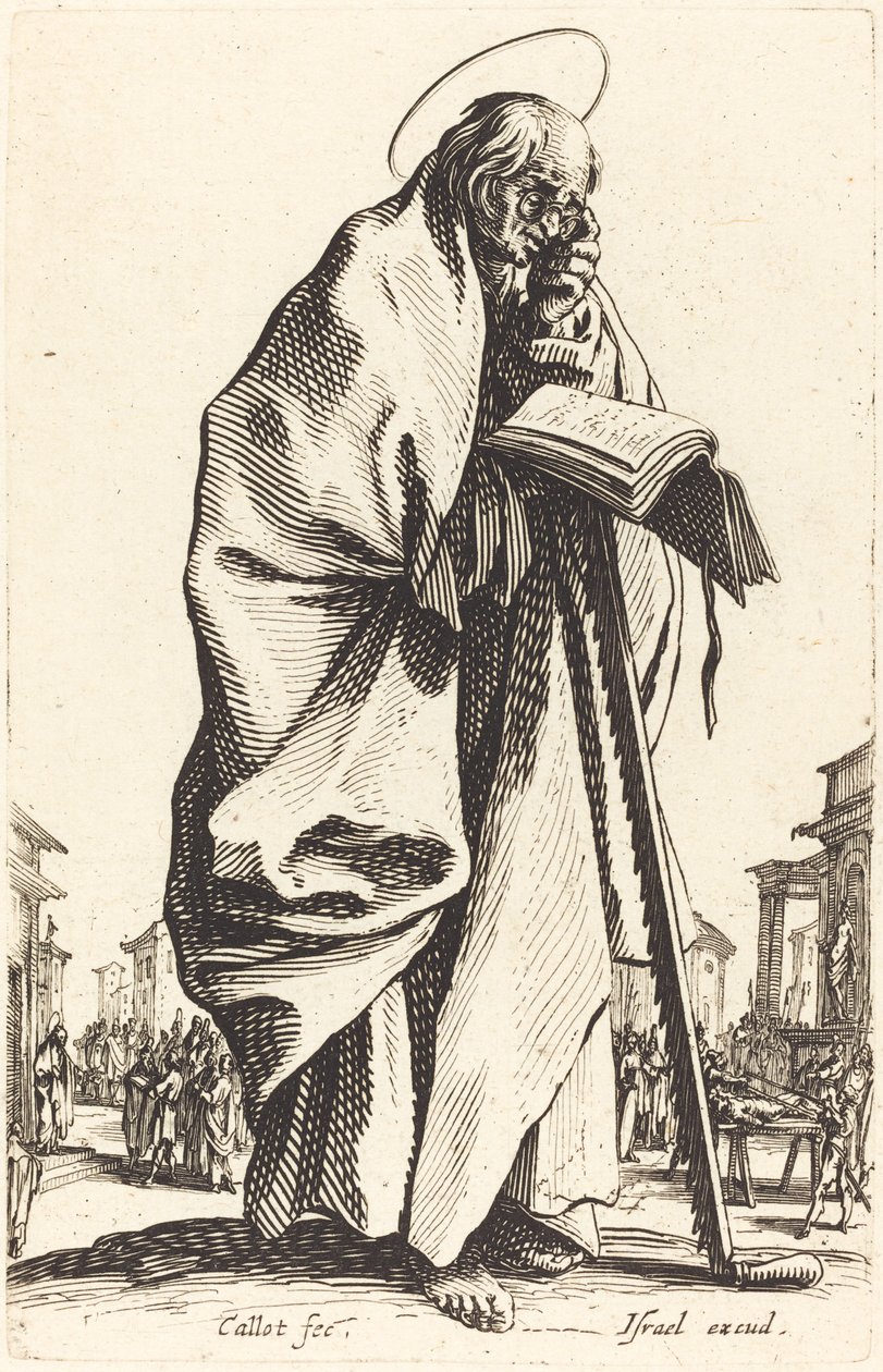 Św. Szymon autorstwa Jacques Callot
