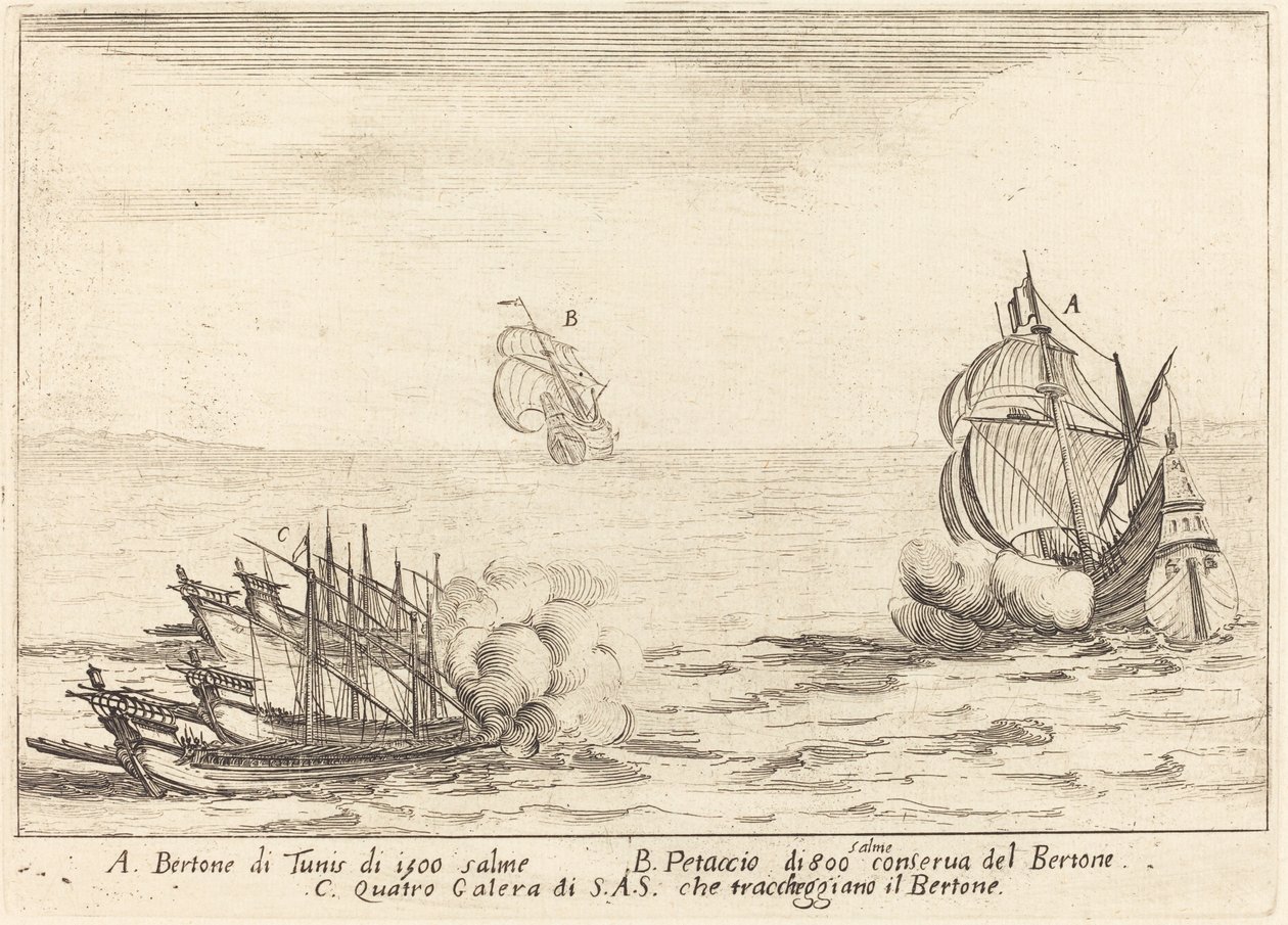 Atak autorstwa Jacques Callot