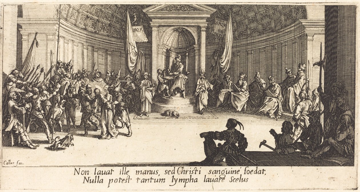 Skazanie na śmierć autorstwa Jacques Callot