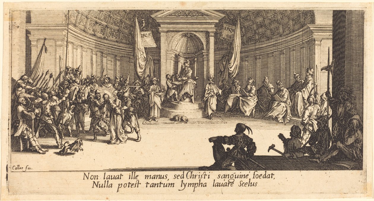 Skazanie na śmierć autorstwa Jacques Callot
