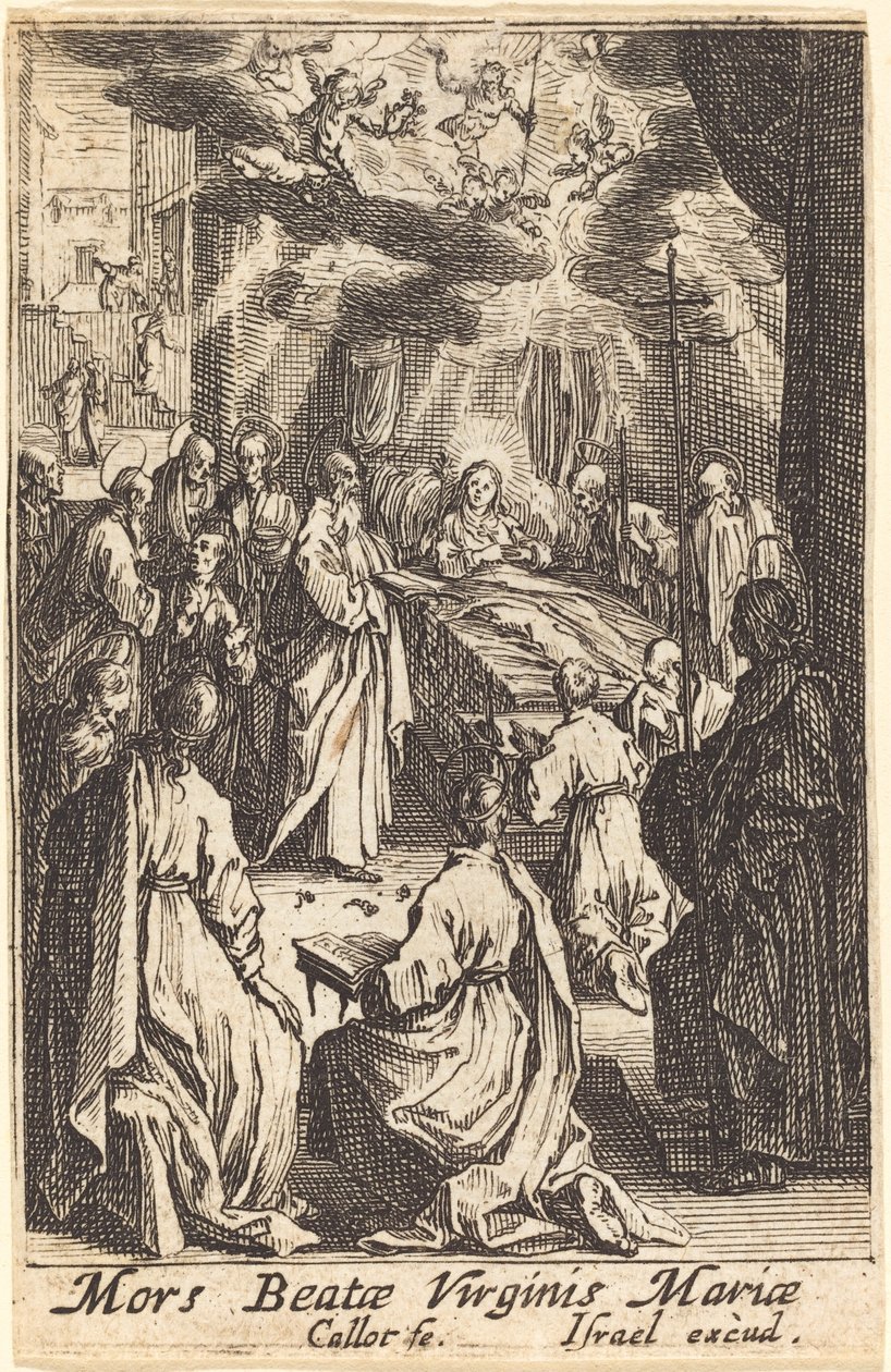 Śmierć Dziewicy autorstwa Jacques Callot