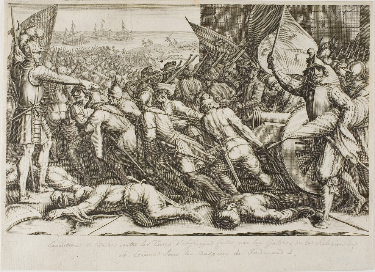 Odejście wojsk autorstwa Jacques Callot
