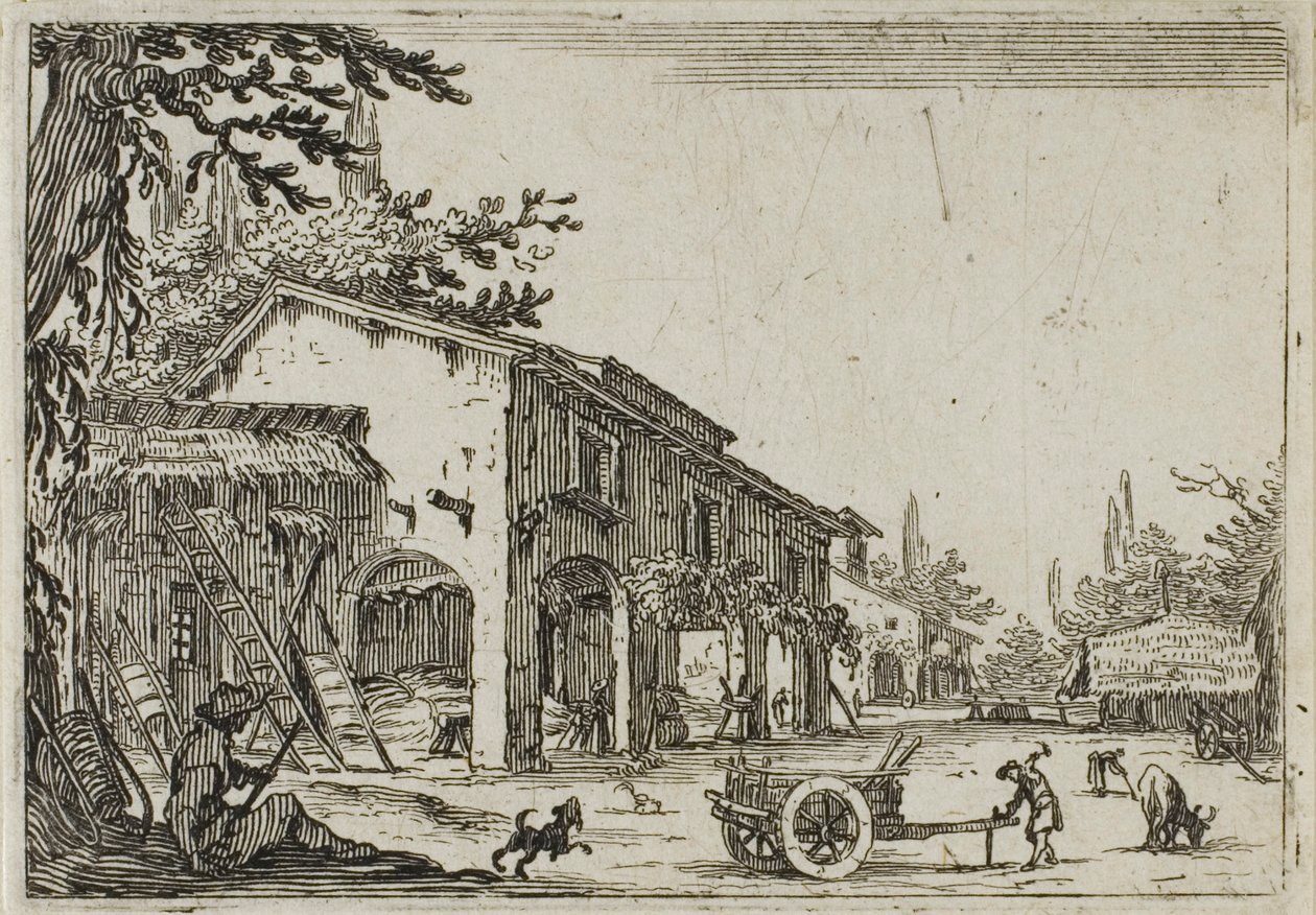 Fabryka, z filmu Kaprysy autorstwa Jacques Callot