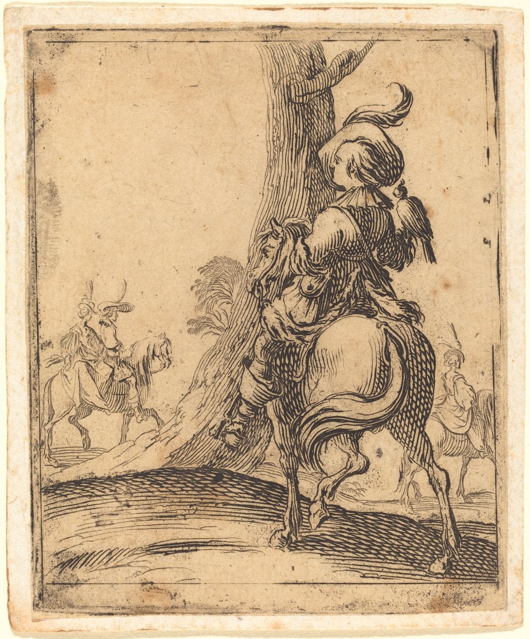 Sokolnik autorstwa Jacques Callot