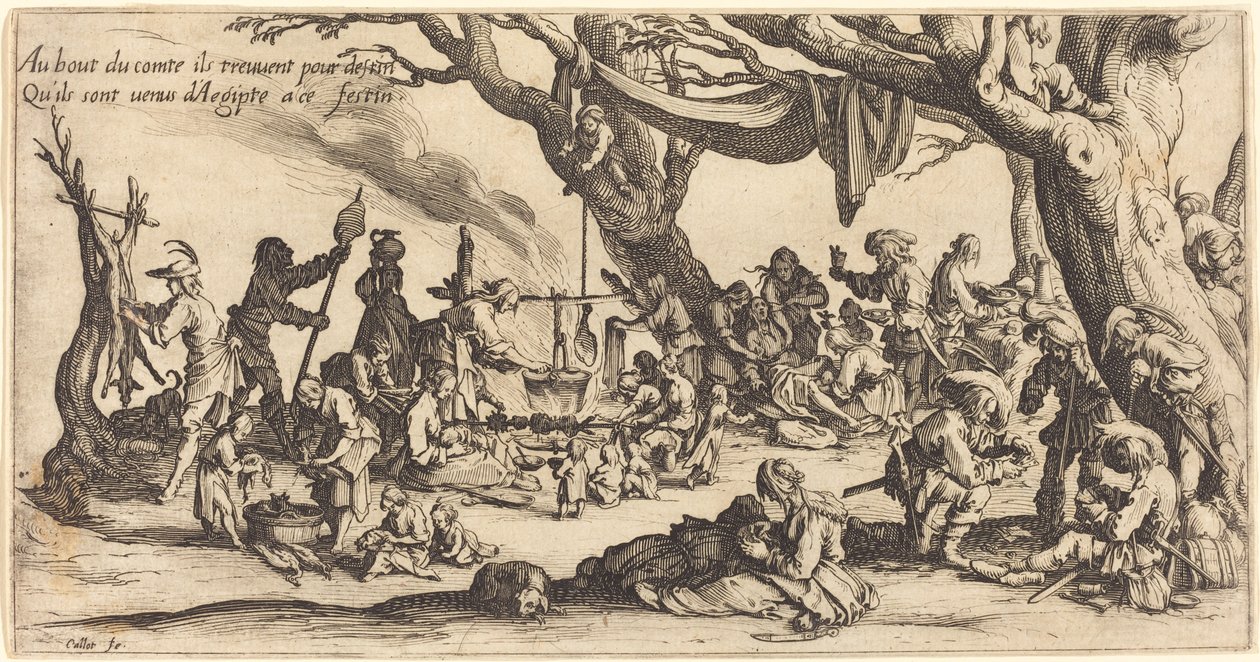 Święto Czechów autorstwa Jacques Callot