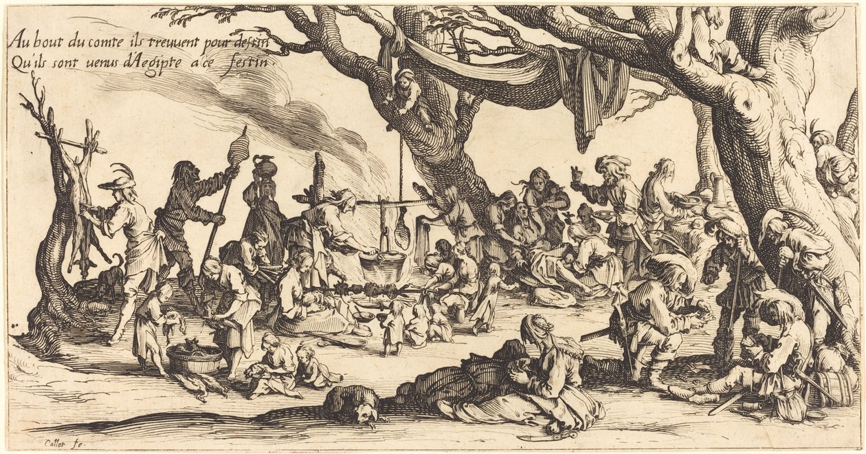 Święto Czechów autorstwa Jacques Callot