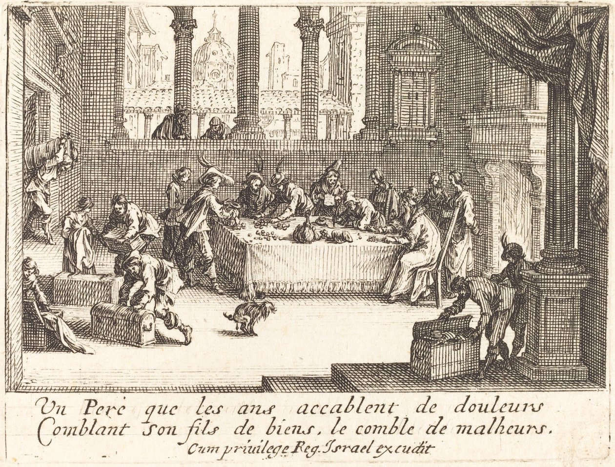 Dziedzictwo autorstwa Jacques Callot