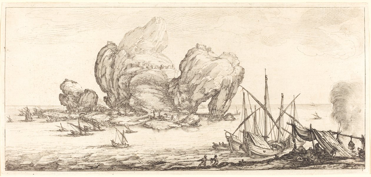 Wielka Skała autorstwa Jacques Callot