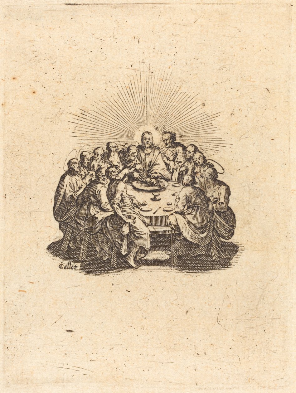 Ostatnia Wieczerza autorstwa Jacques Callot