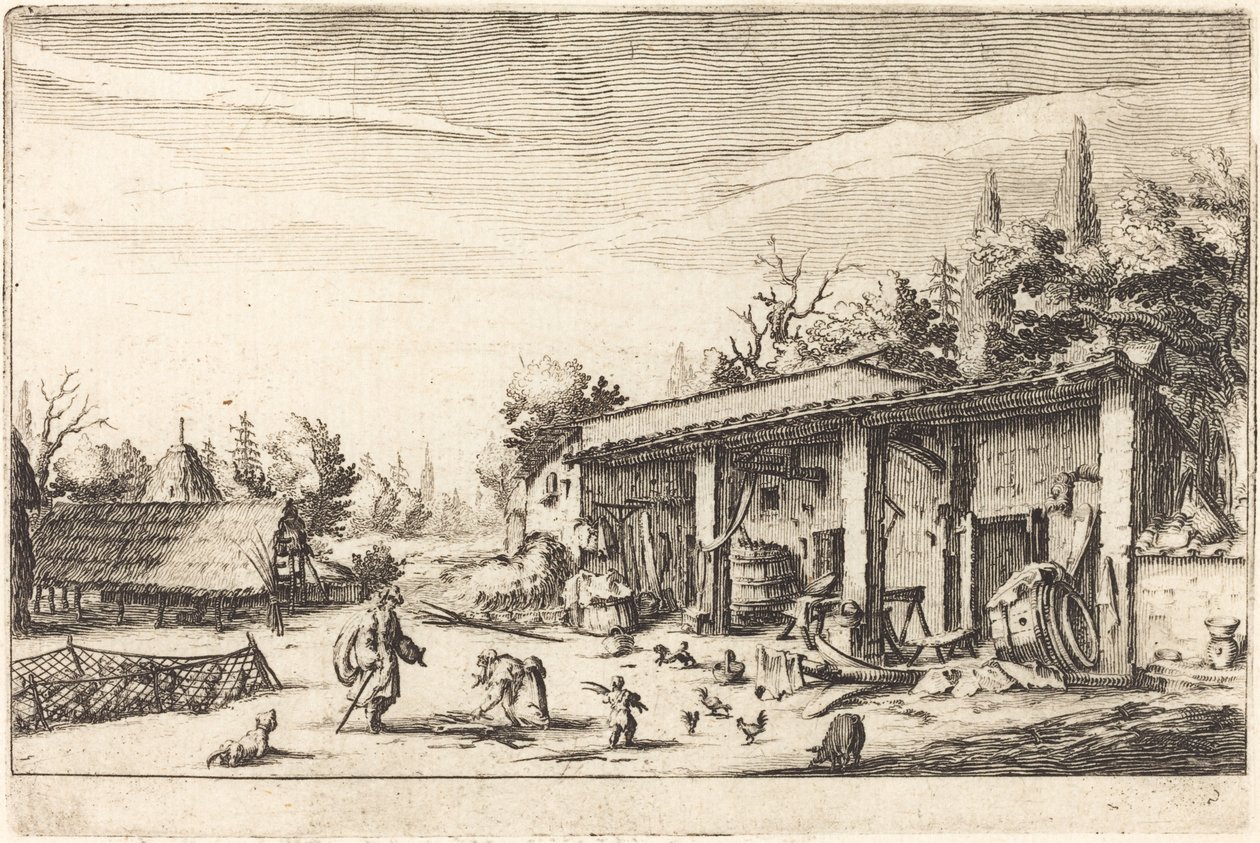 Mała Farma autorstwa Jacques Callot