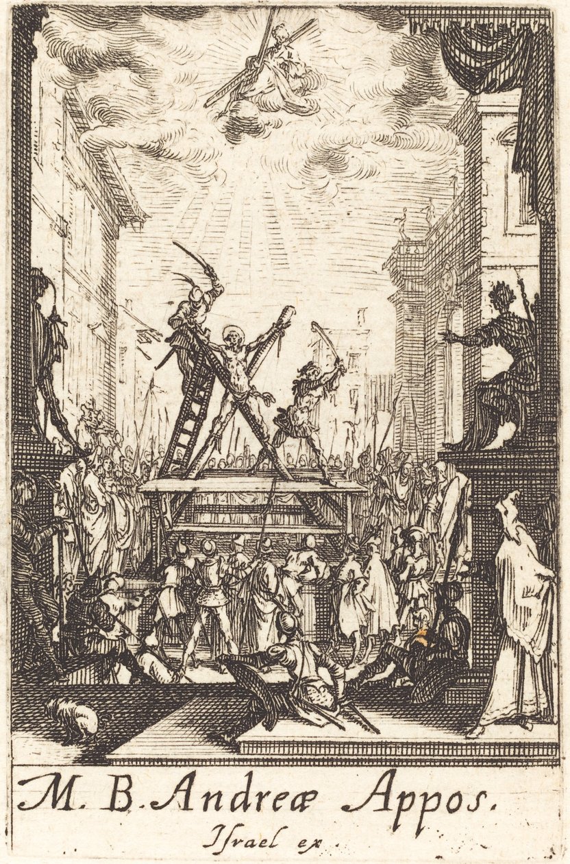 Męczeństwo św. Andrzeja autorstwa Jacques Callot