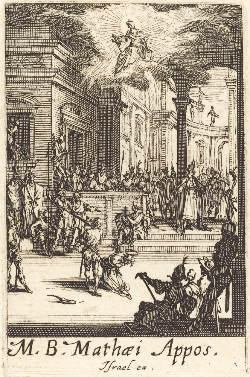 Męczeństwo św. Mateusza autorstwa Jacques Callot