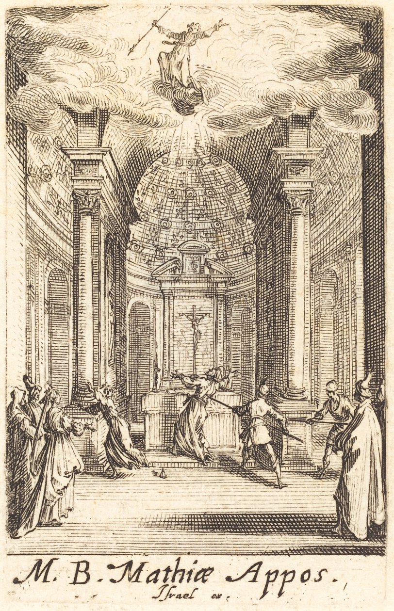 Męczeństwo św. 16341635. autorstwa Jacques Callot