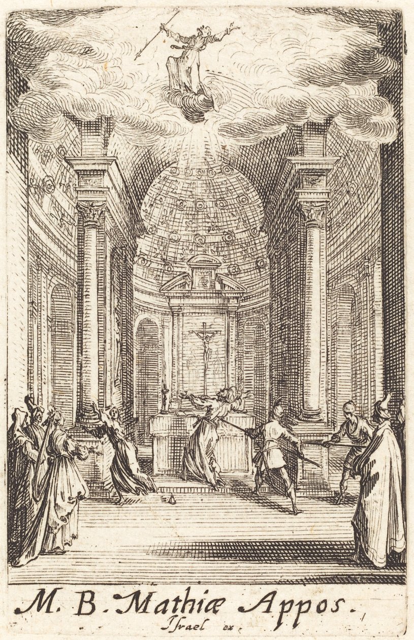 Męczeństwo św. 16341635. autorstwa Jacques Callot