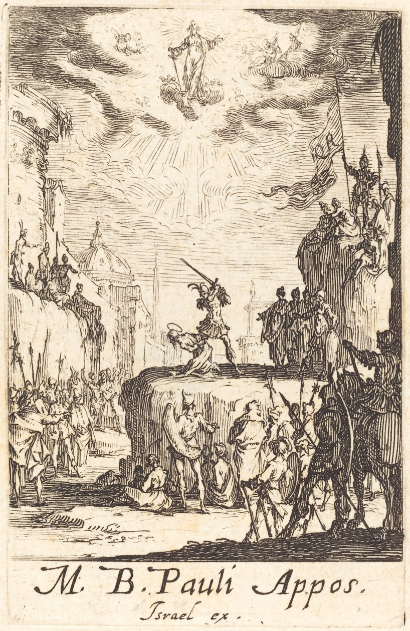 Męczeństwo św. Pawła autorstwa Jacques Callot