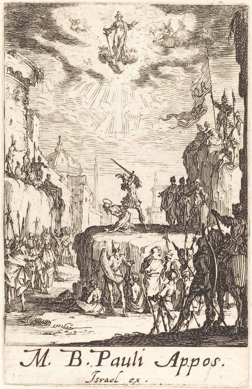 Męczeństwo św. 16341635. autorstwa Jacques Callot