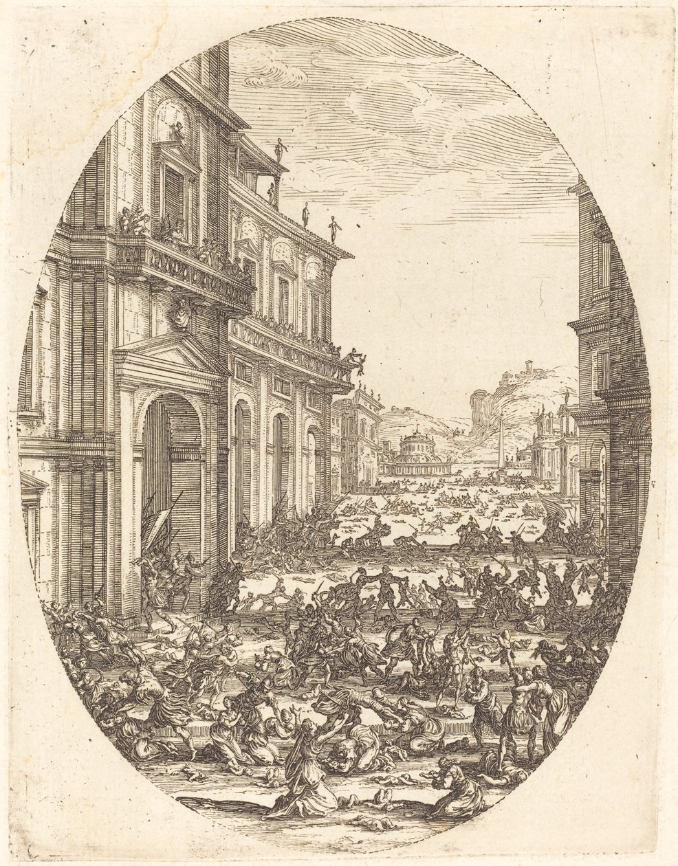 Masakra Niewinnych autorstwa Jacques Callot