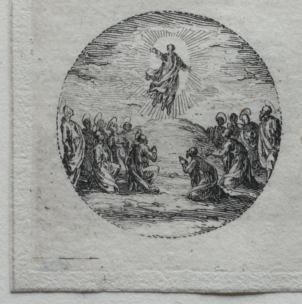 Tajemnice męki: Zmartwychwstanie autorstwa Jacques Callot
