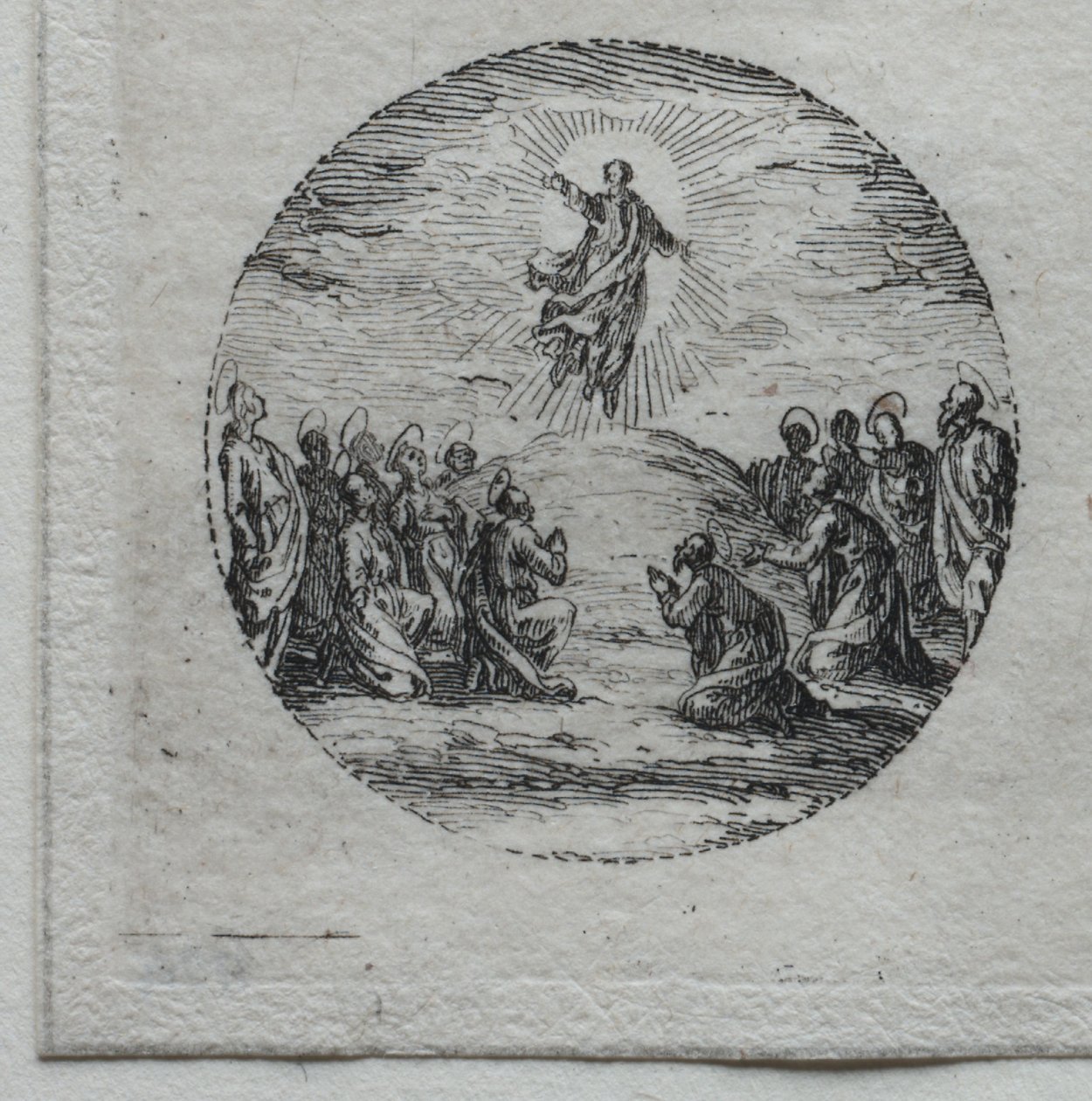 Tajemnice męki: Zmartwychwstanie. autorstwa Jacques Callot