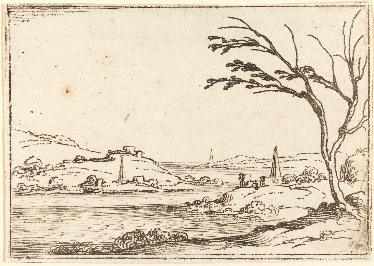 Powódź Nilu autorstwa Jacques Callot