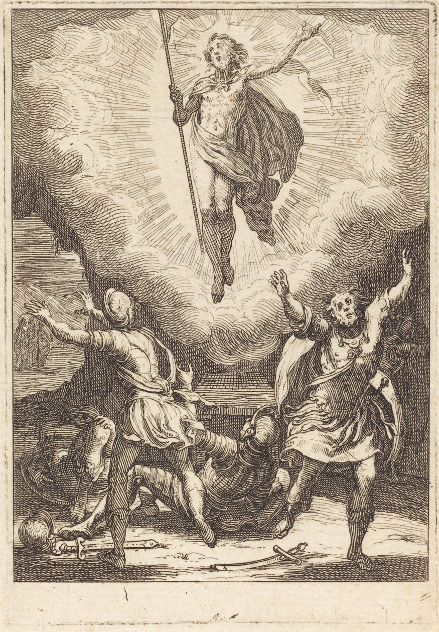 Zmartwychwstanie autorstwa Jacques Callot