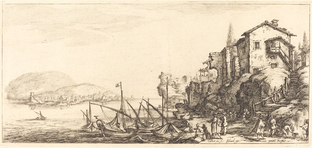 Mały Port autorstwa Jacques Callot