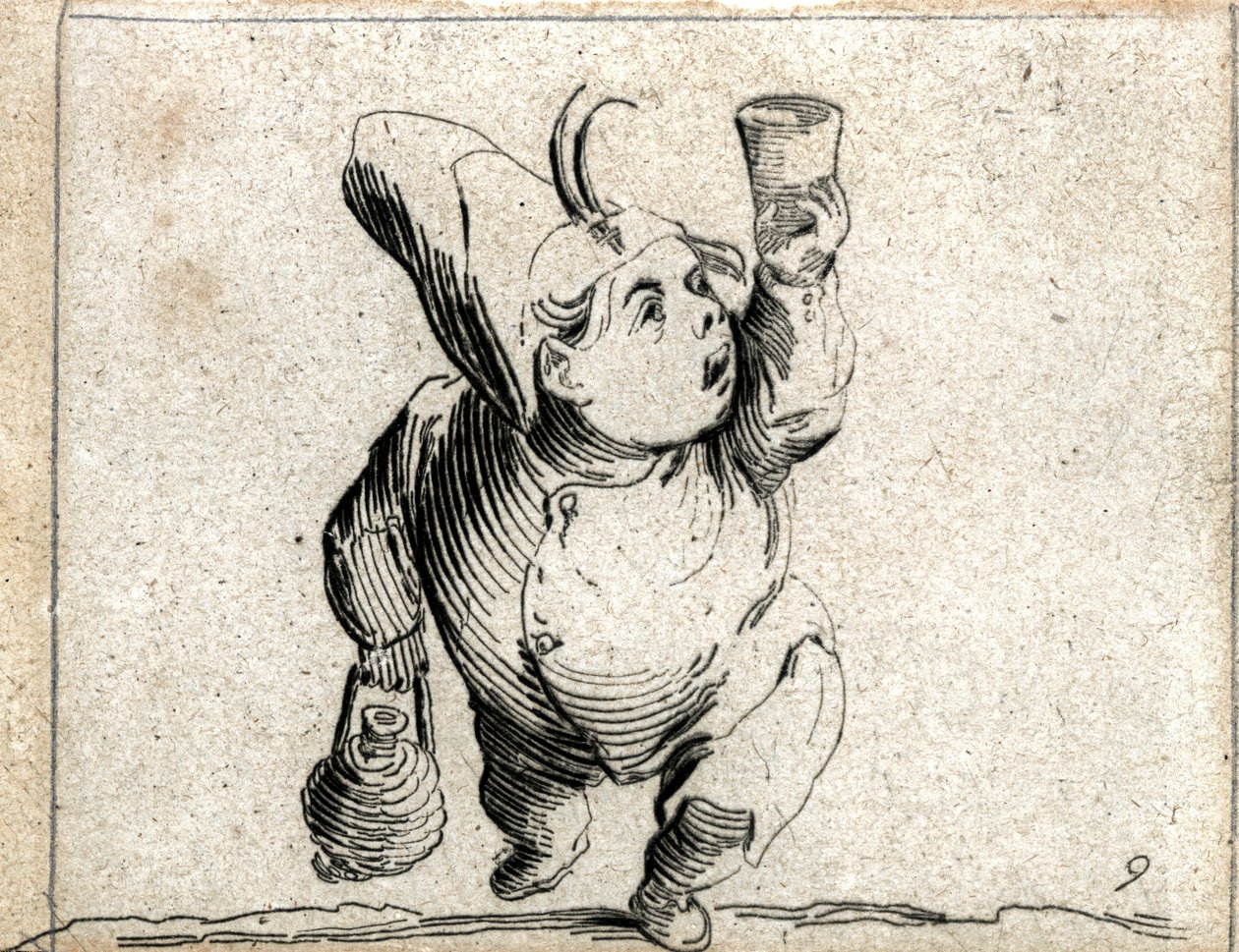 Varie Figure Gobbi ... (grawerunek) autorstwa Jacques Callot