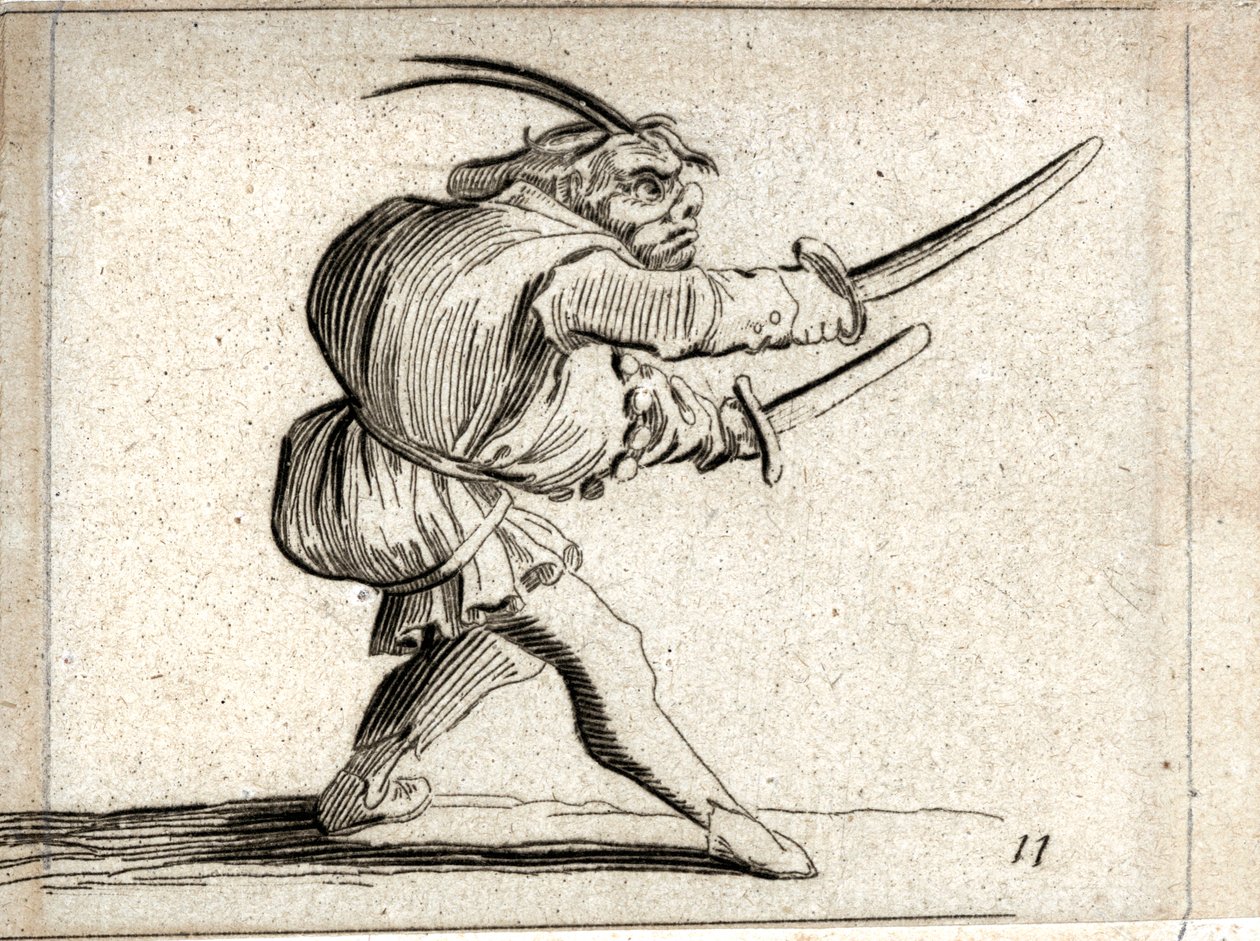 Varie Figure Gobbi ... (grawerunek) autorstwa Jacques Callot