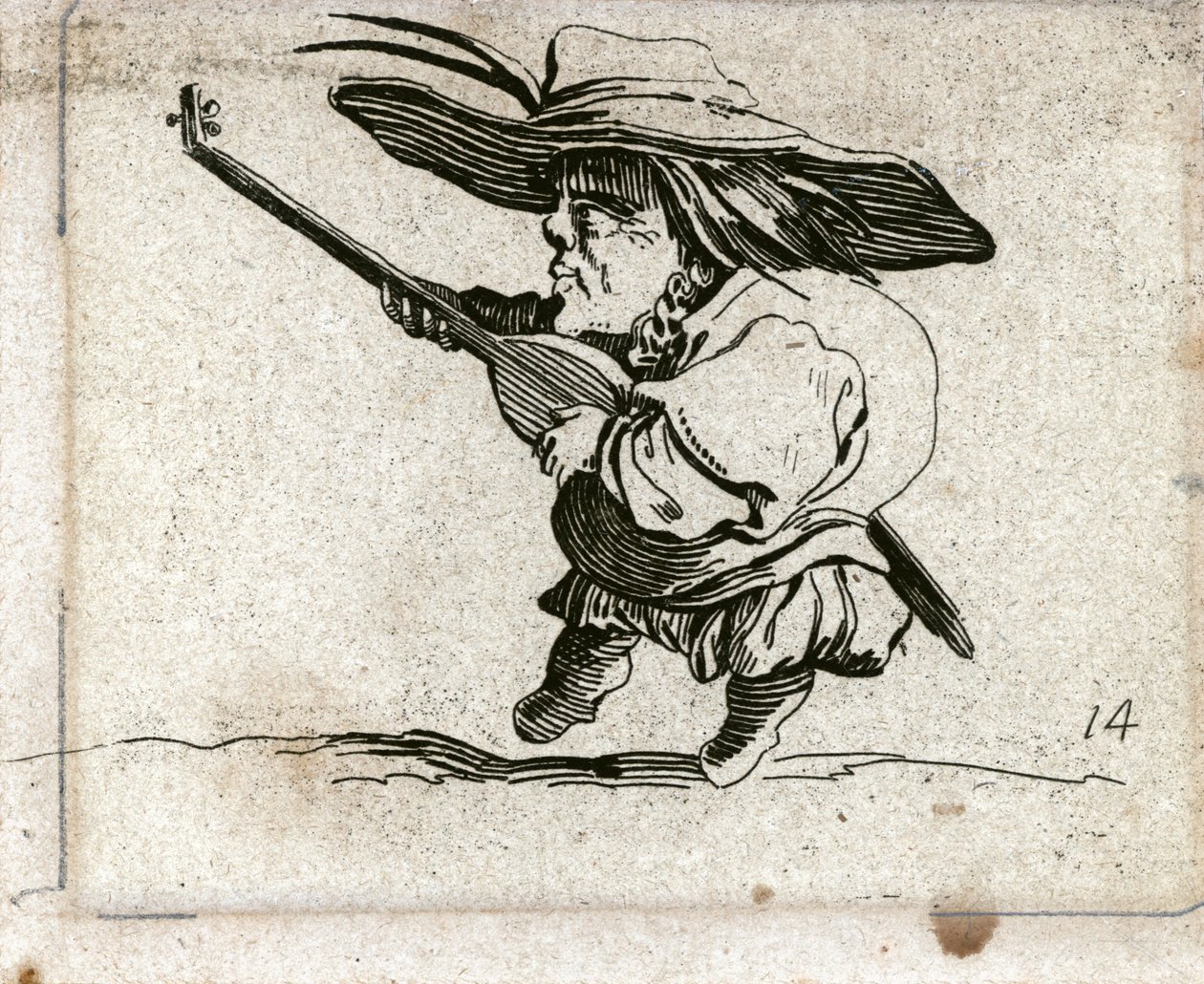 Varie Figure Gobbi ... (grawerunek) autorstwa Jacques Callot