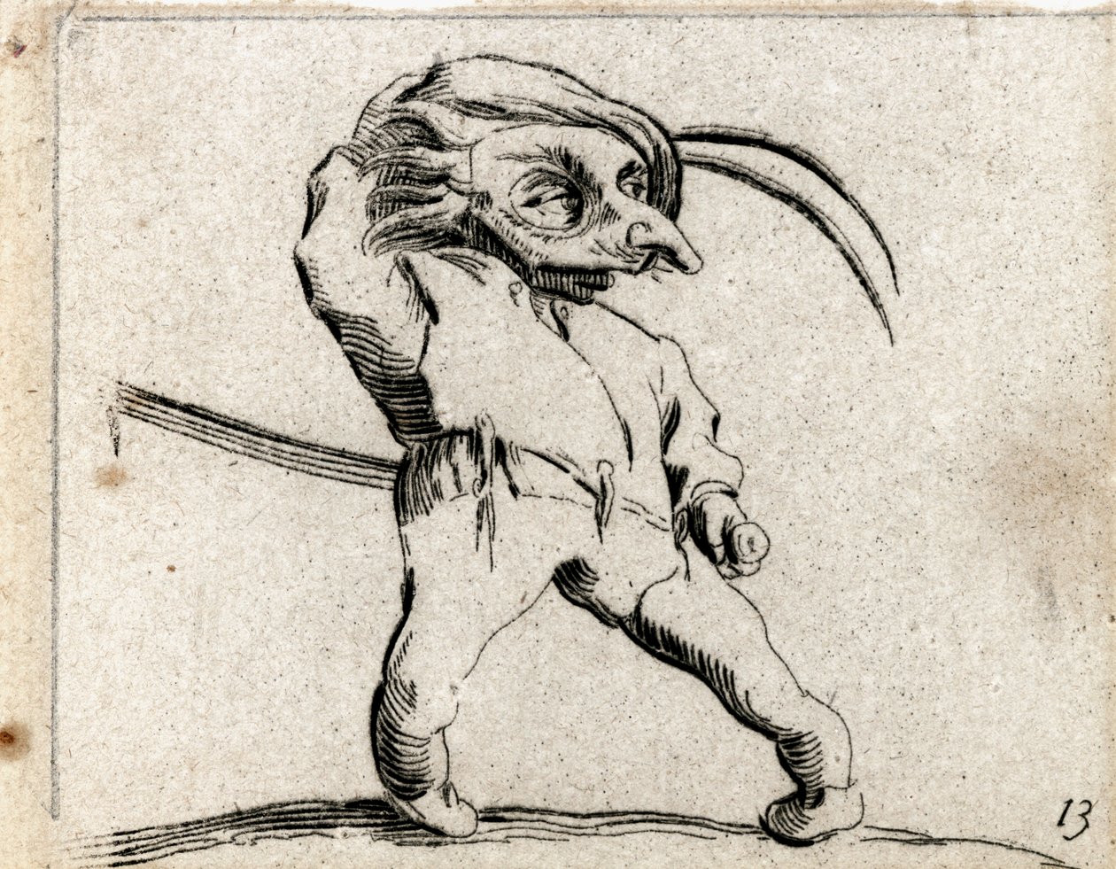 Varie Figure Gobbi ... (grawerunek) autorstwa Jacques Callot