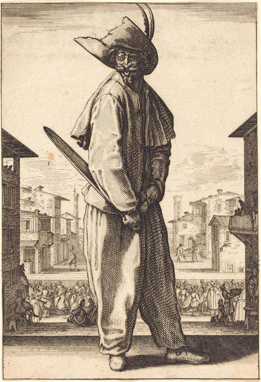 Zanni autorstwa Jacques Callot