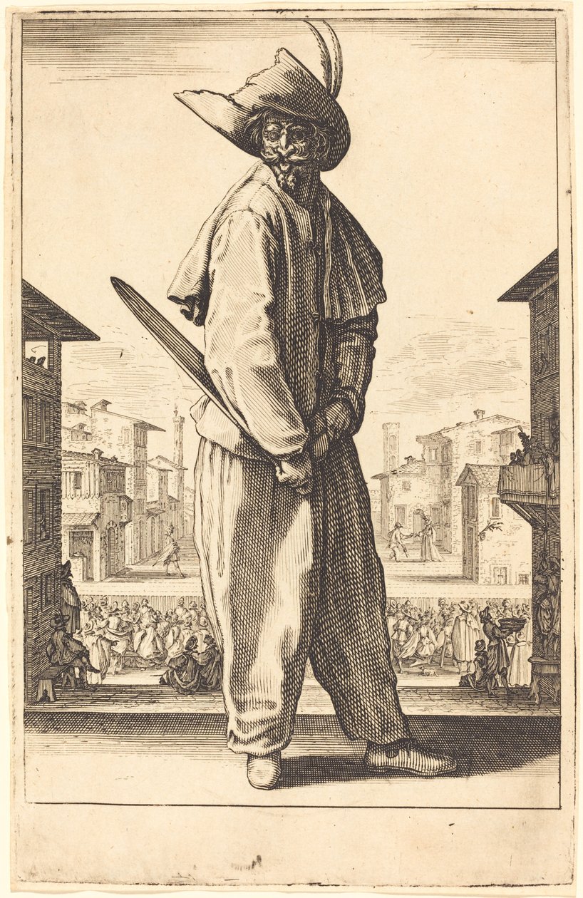 Zanni autorstwa Jacques Callot