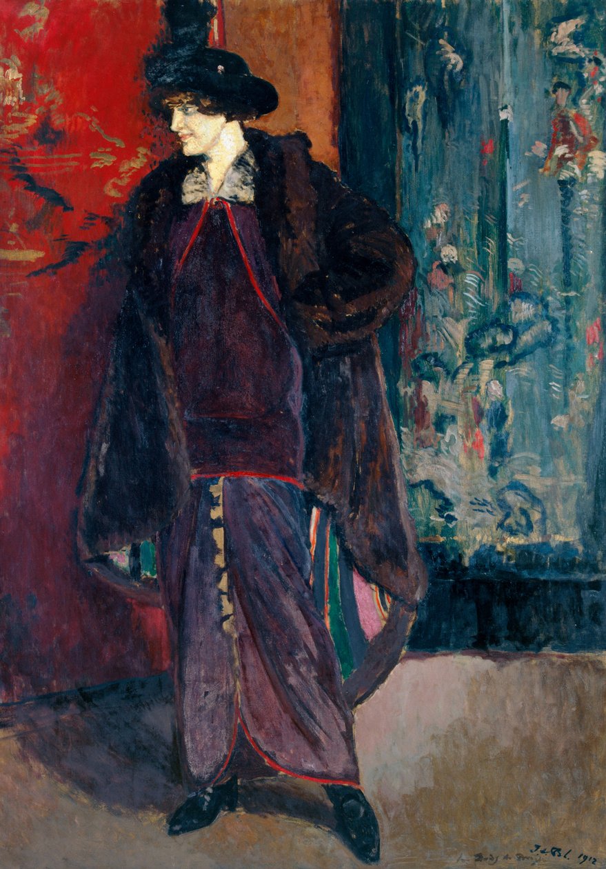 Portret Daisy Fellowes, 1912. autorstwa Jacques Emile Blanche