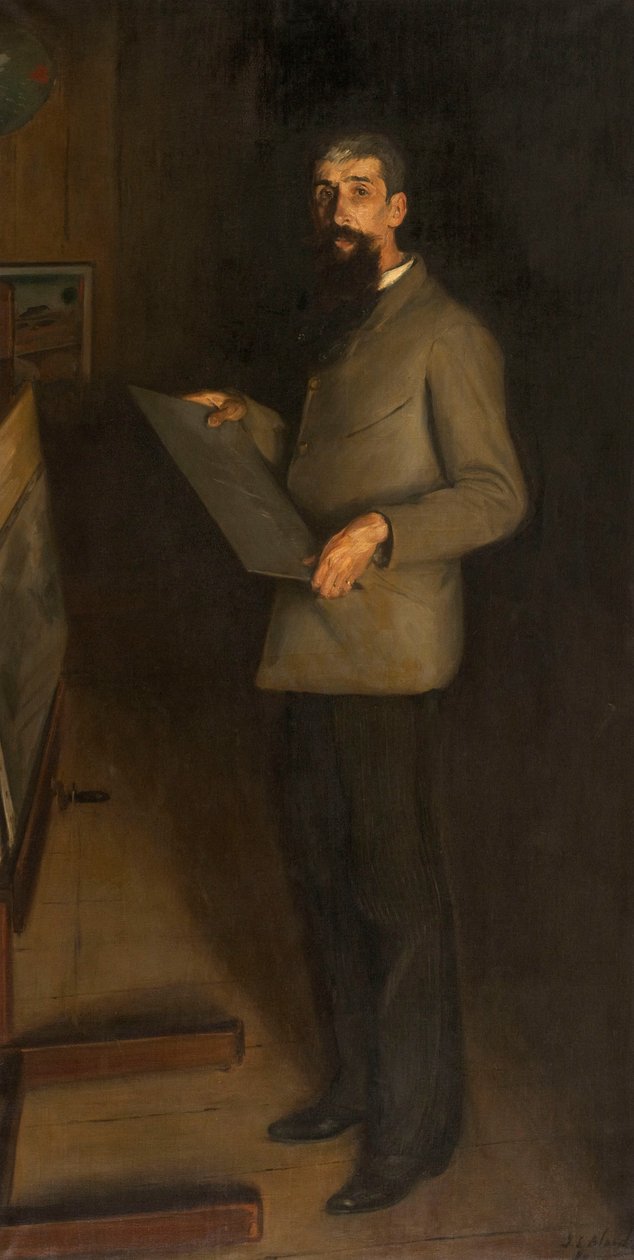 Portret Henri Guérarda, 1889. autorstwa Jacques Emile Blanche