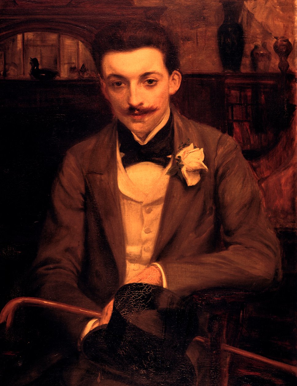Portret P.Louysa, ok. 1861-1942 r. autorstwa Jacques Emile Blanche