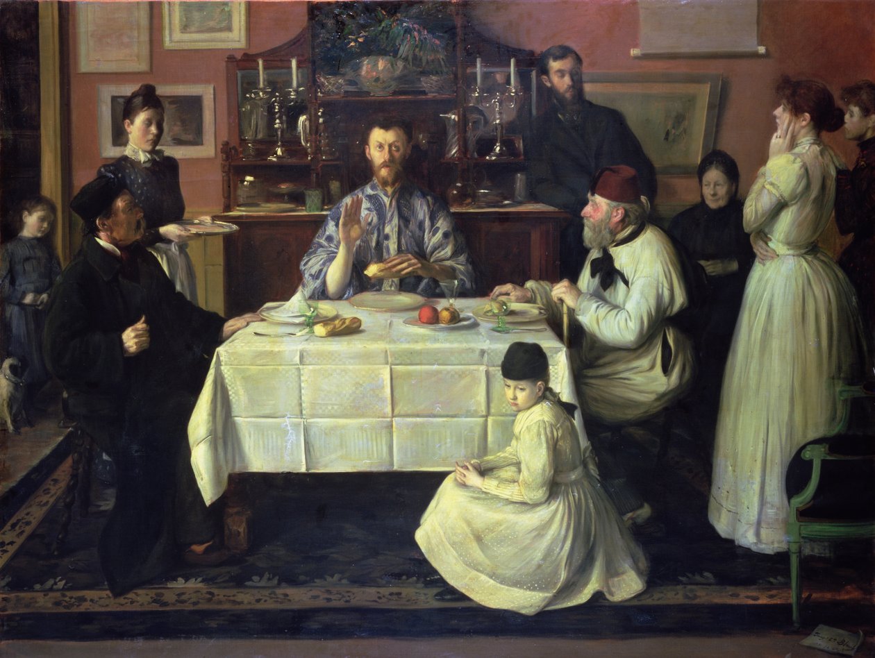 Gospodarz, 1891-92 autorstwa Jacques Emile Blanche